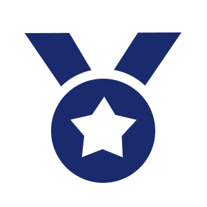 Gold medal icon